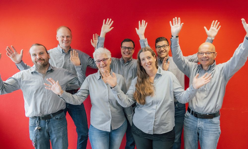 Das Team von HEEG Konstruktion und Maschinenbau GmbH in Aschaffenburg