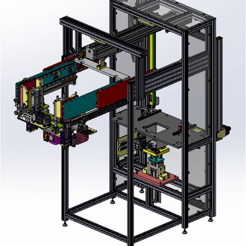 Transferhandling Automatisierungstechnik bei Heeg Konstruktion- und Maschinenbau GmbH