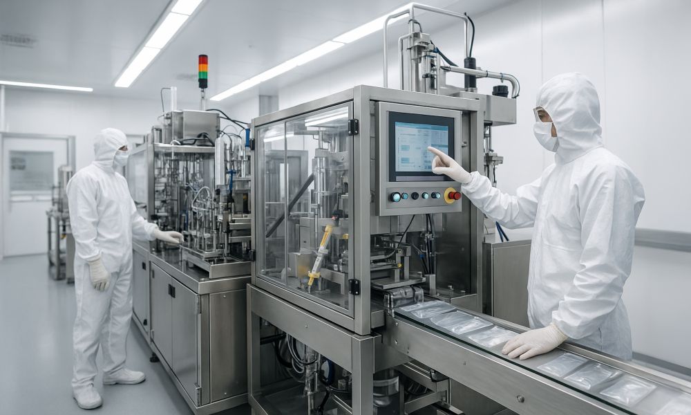 Saubere Sache: Reinraumtaugliche Maschinenlösungen für den medizinischen Bereich